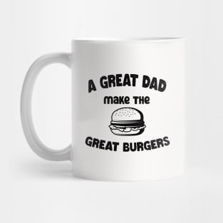 great dad great burger maker Mug